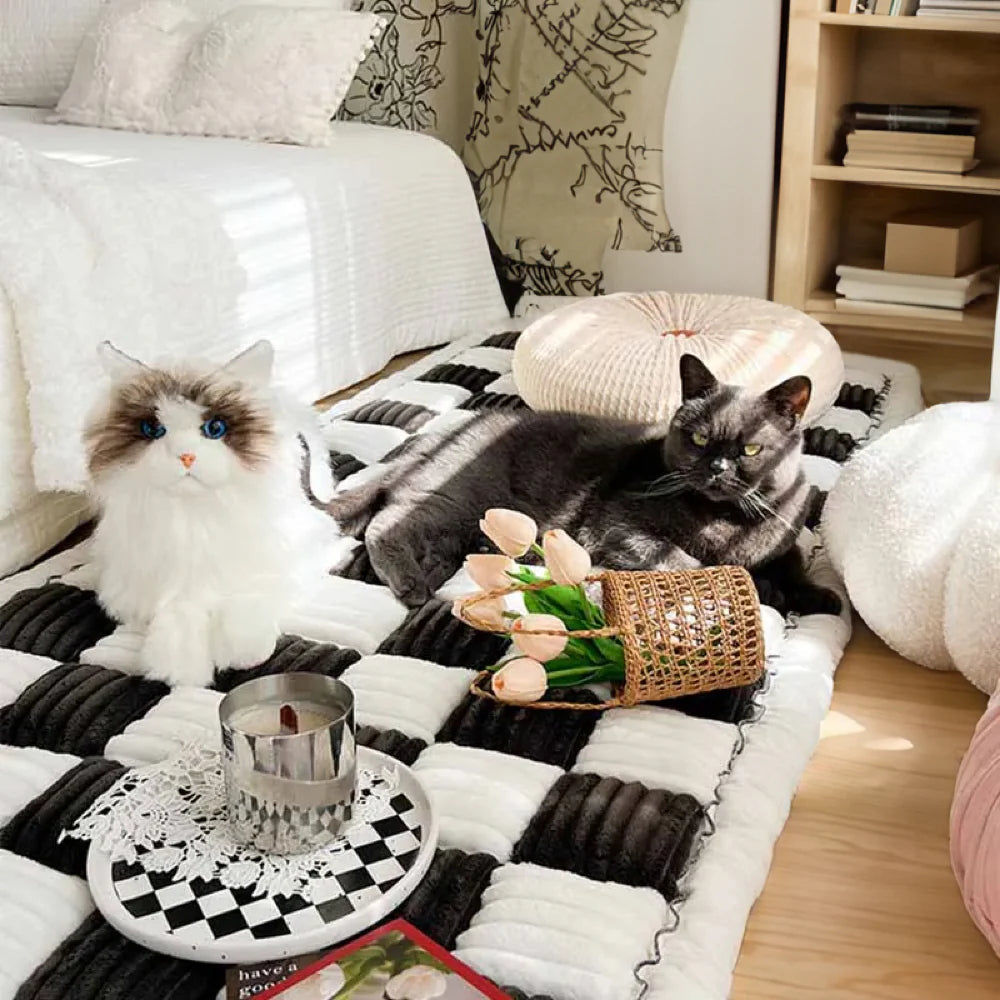 Cozy Sofa Mat - Fluffig känsla för ditt husdjur.