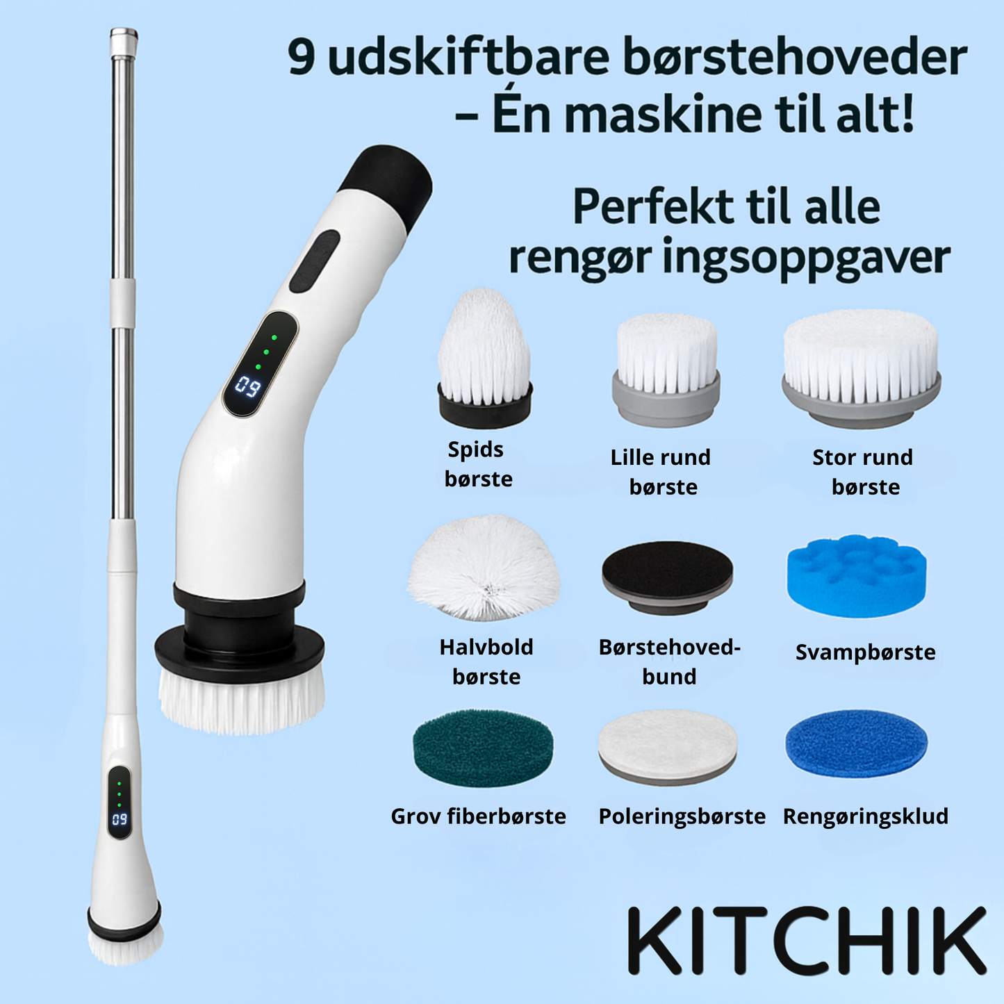 Kitchik PowerScrub Pro