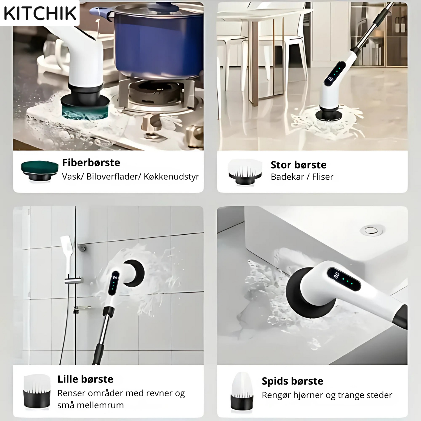 Kitchik PowerScrub Pro