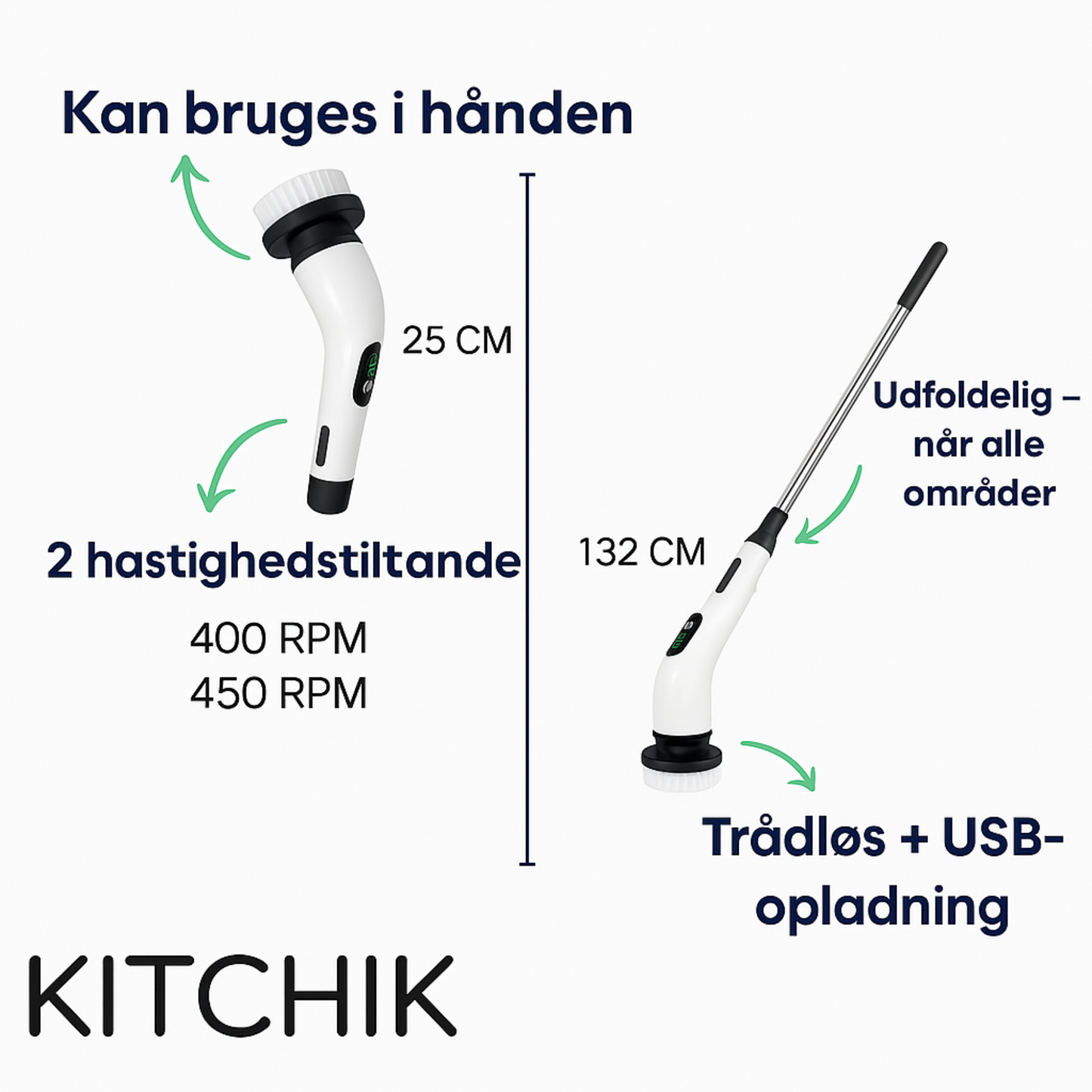 Kitchik PowerScrub Pro